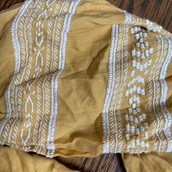 BOHEMIAN yellow top linen and cotton - Picture 2 of 3